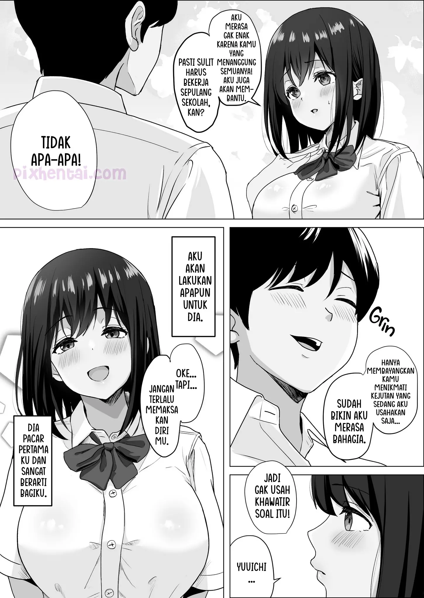 Komik hentai xxx manga sex bokep Kareshi ja Kikenai Seiso Kanojo no Oho goe 5